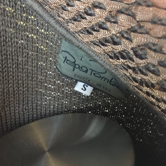 Pepa Pombo Pleated Drop Waist Couture Skirt SuIt - Picture 8 of 8